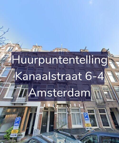 Foto gevel Huurpuntentelling voor Kanaalstraat 6-4, Amsterdam