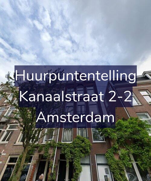 Foto gevel Huurpuntentelling voor Kanaalstraat 2-2, Amsterdam