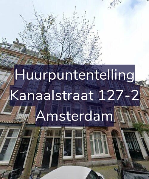 Foto gevel Huurpuntentelling voor Kanaalstraat 127-2, Amsterdam