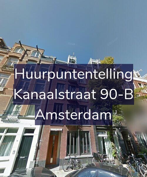 Foto gevel Huurpuntentelling voor Kanaalstraat 90-B, Amsterdam
