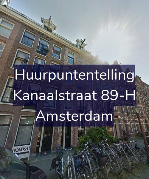 Foto gevel Huurpuntentelling voor Kanaalstraat 89-H, Amsterdam