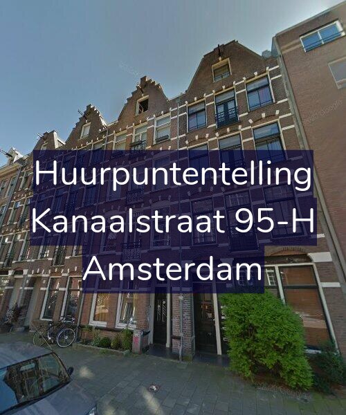 Foto gevel Huurpuntentelling voor Kanaalstraat 95-H, Amsterdam