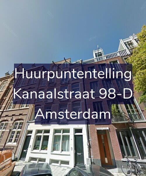 Foto gevel Huurpuntentelling voor Kanaalstraat 98-D, Amsterdam