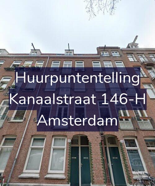Foto gevel Huurpuntentelling voor Kanaalstraat 146-H, Amsterdam