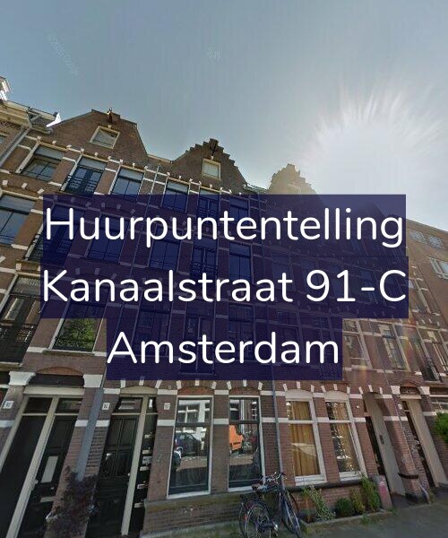 Foto gevel Huurpuntentelling voor Kanaalstraat 91-C, Amsterdam
