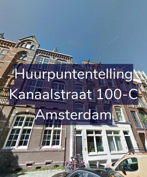 Foto gevel Huurpuntentelling voor Kanaalstraat 100-C, Amsterdam