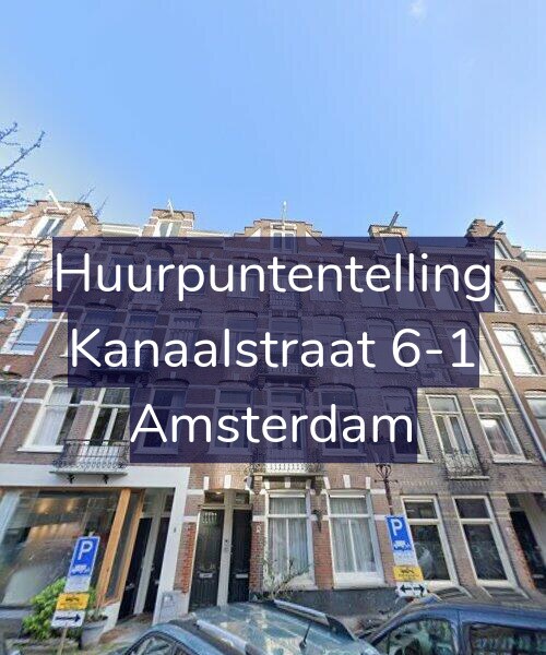 Foto gevel Huurpuntentelling voor Kanaalstraat 6-1, Amsterdam