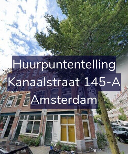 Foto gevel Huurpuntentelling voor Kanaalstraat 145-A, Amsterdam