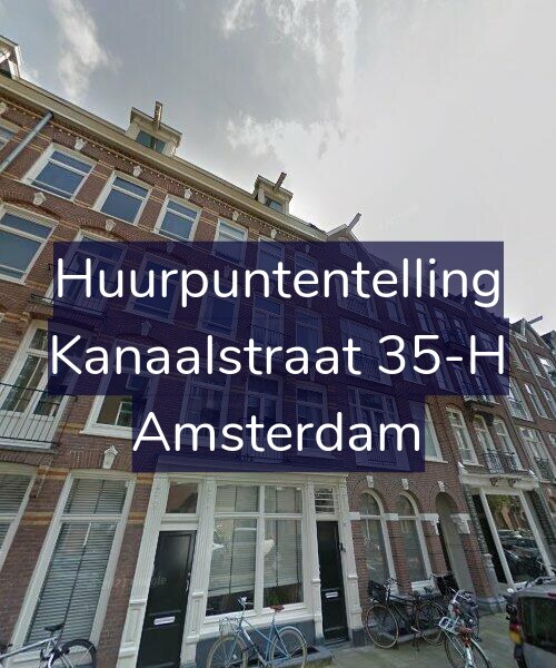 Foto gevel Huurpuntentelling voor Kanaalstraat 35-H, Amsterdam