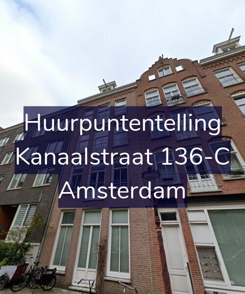 Foto gevel Huurpuntentelling voor Kanaalstraat 136-C, Amsterdam