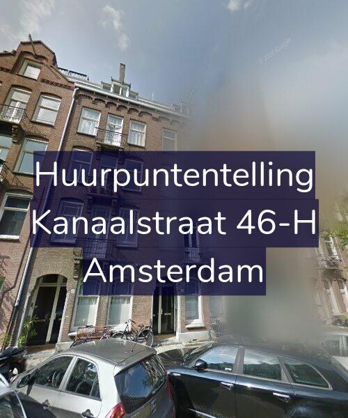 Foto gevel Huurpuntentelling voor Kanaalstraat 46-H, Amsterdam