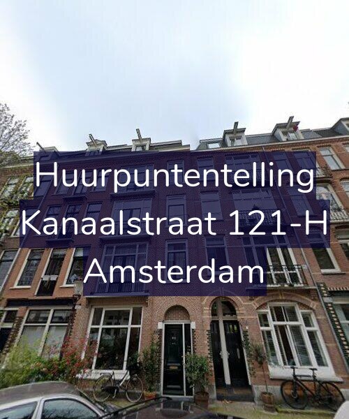 Foto gevel Huurpuntentelling voor Kanaalstraat 121-H, Amsterdam
