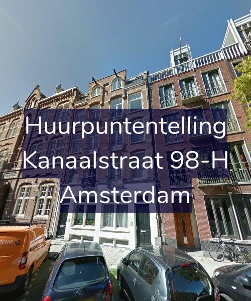 Foto gevel Huurpuntentelling voor Kanaalstraat 98-H, Amsterdam