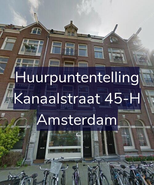 Foto gevel Huurpuntentelling voor Kanaalstraat 45-H, Amsterdam