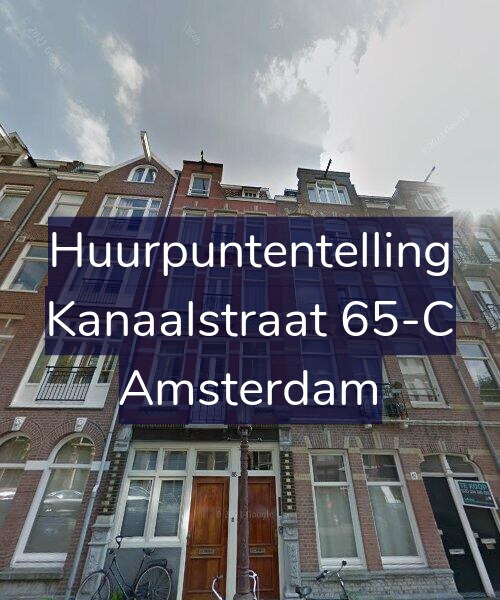 Foto gevel Huurpuntentelling voor Kanaalstraat 65-C, Amsterdam