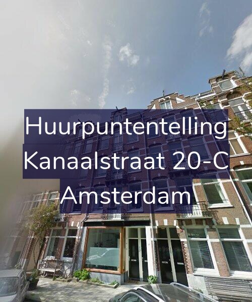 Foto gevel Huurpuntentelling voor Kanaalstraat 20-C, Amsterdam