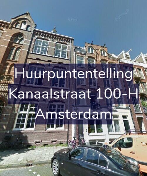 Foto gevel Huurpuntentelling voor Kanaalstraat 100-H, Amsterdam