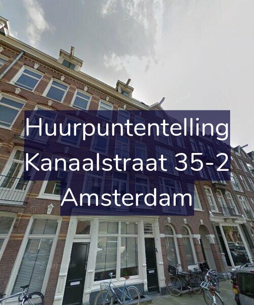 Foto gevel Huurpuntentelling voor Kanaalstraat 35-2, Amsterdam