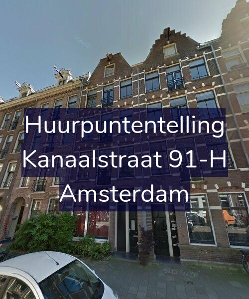 Foto gevel Huurpuntentelling voor Kanaalstraat 91-H, Amsterdam
