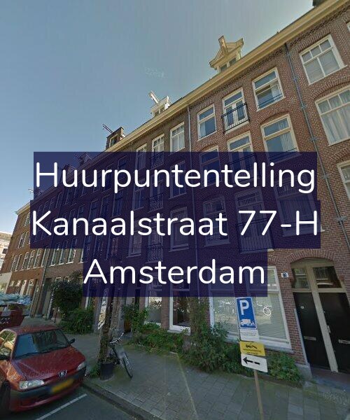 Foto gevel Huurpuntentelling voor Kanaalstraat 77-H, Amsterdam