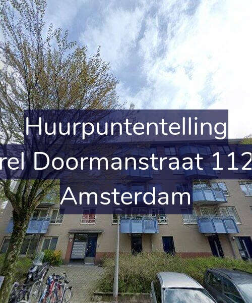 Foto gevel Huurpuntentelling voor Karel Doormanstraat 112-G, Amsterdam