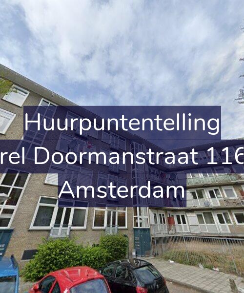 Foto gevel Huurpuntentelling voor Karel Doormanstraat 116-2, Amsterdam