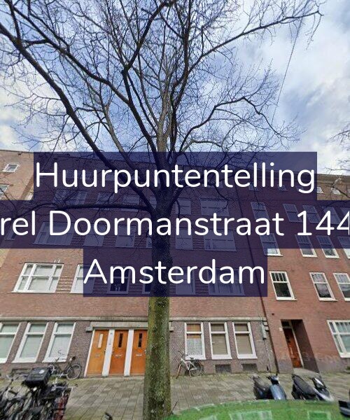 Foto gevel Huurpuntentelling voor Karel Doormanstraat 144-3, Amsterdam