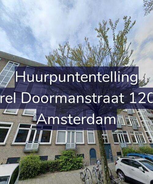 Foto gevel Huurpuntentelling voor Karel Doormanstraat 120-2, Amsterdam
