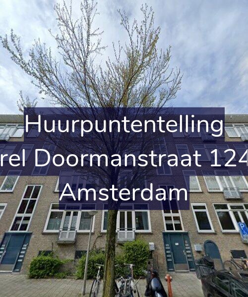 Foto gevel Huurpuntentelling voor Karel Doormanstraat 124-3, Amsterdam