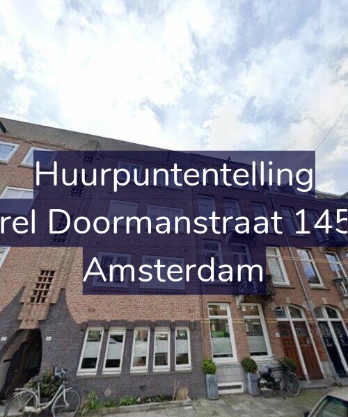 Foto gevel Huurpuntentelling voor Karel Doormanstraat 145-1, Amsterdam