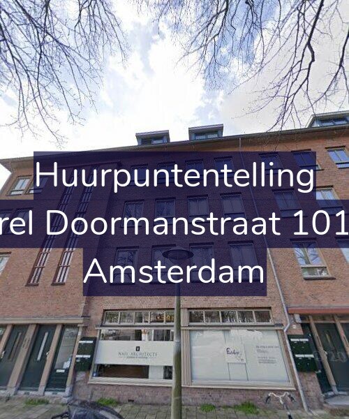 Foto gevel Huurpuntentelling voor Karel Doormanstraat 101-D, Amsterdam