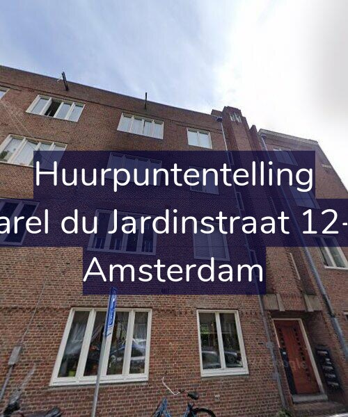 Foto gevel Huurpuntentelling voor Karel du Jardinstraat 12-1, Amsterdam