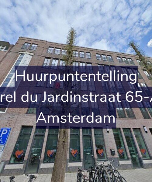 Foto gevel Huurpuntentelling voor Karel du Jardinstraat 65-A3, Amsterdam