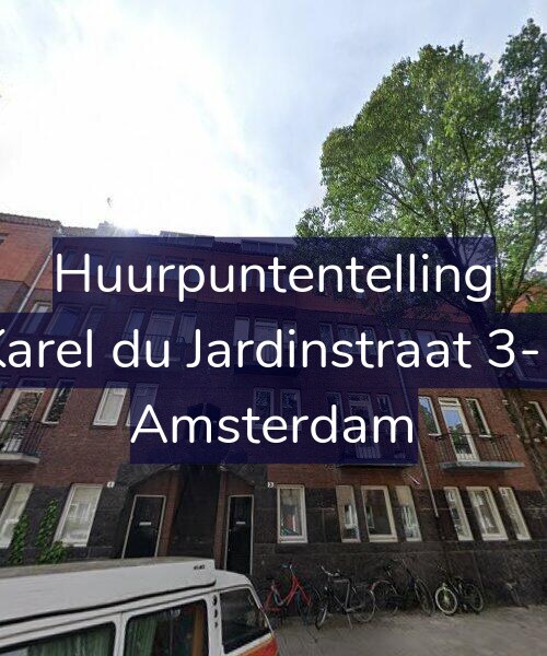 Foto gevel Huurpuntentelling voor Karel du Jardinstraat 3-1, Amsterdam