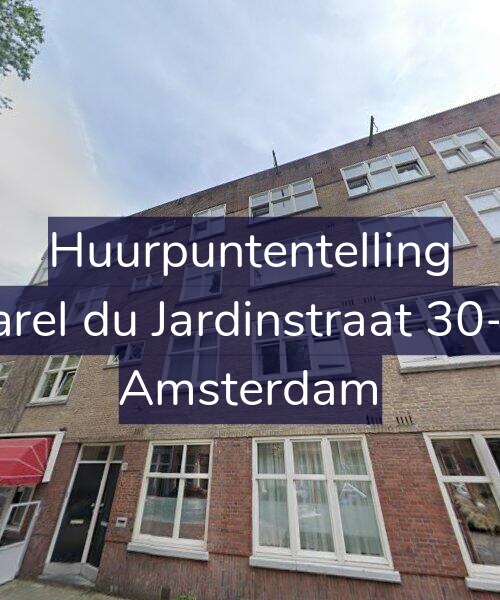 Foto gevel Huurpuntentelling voor Karel du Jardinstraat 30-H, Amsterdam