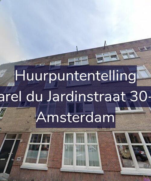 Foto gevel Huurpuntentelling voor Karel du Jardinstraat 30-2, Amsterdam