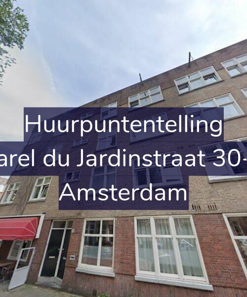 Foto gevel Huurpuntentelling voor Karel du Jardinstraat 30-1, Amsterdam