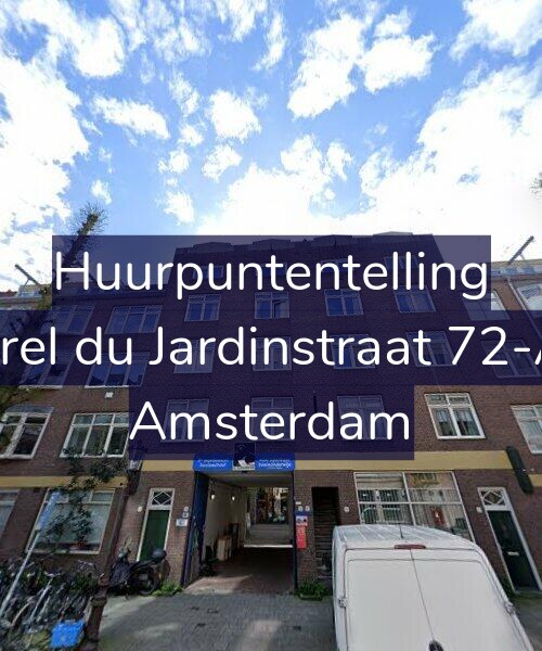 Foto gevel Huurpuntentelling voor Karel du Jardinstraat 72-A3, Amsterdam