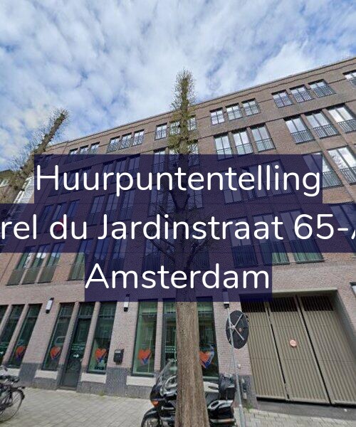 Foto gevel Huurpuntentelling voor Karel du Jardinstraat 65-A9, Amsterdam
