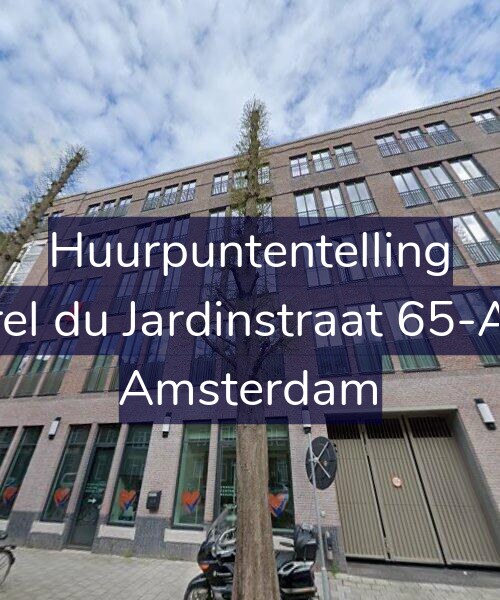 Foto gevel Huurpuntentelling voor Karel du Jardinstraat 65-A10, Amsterdam