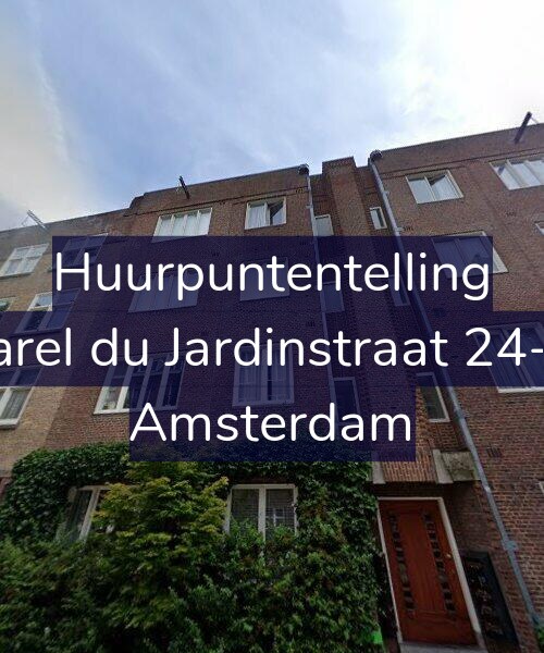 Foto gevel Huurpuntentelling voor Karel du Jardinstraat 24-H, Amsterdam