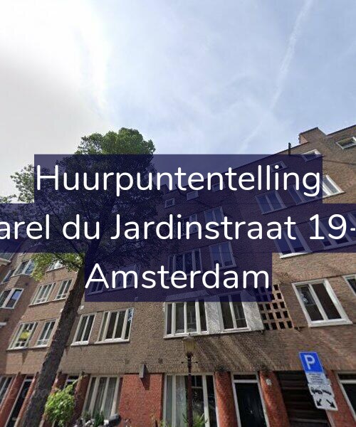 Foto gevel Huurpuntentelling voor Karel du Jardinstraat 19-3, Amsterdam
