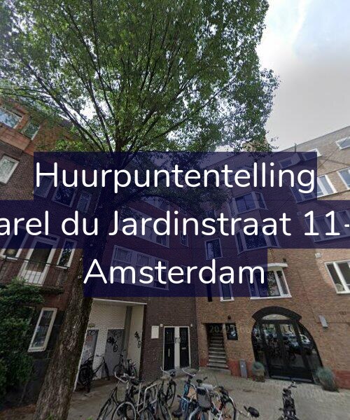 Foto gevel Huurpuntentelling voor Karel du Jardinstraat 11-3, Amsterdam