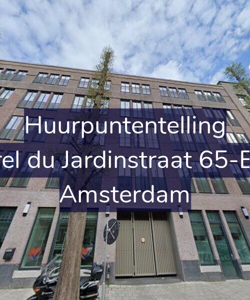 Foto gevel Huurpuntentelling voor Karel du Jardinstraat 65-B11, Amsterdam