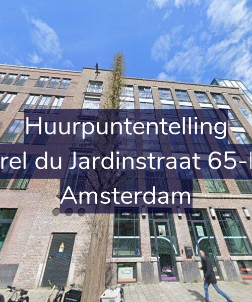 Foto gevel Huurpuntentelling voor Karel du Jardinstraat 65-D9, Amsterdam