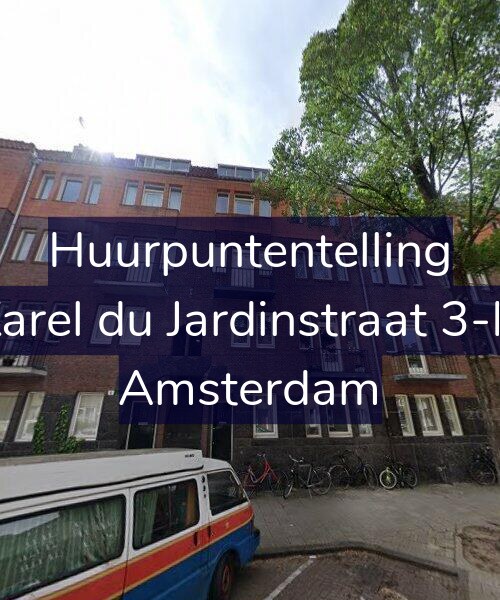 Foto gevel Huurpuntentelling voor Karel du Jardinstraat 3-H, Amsterdam
