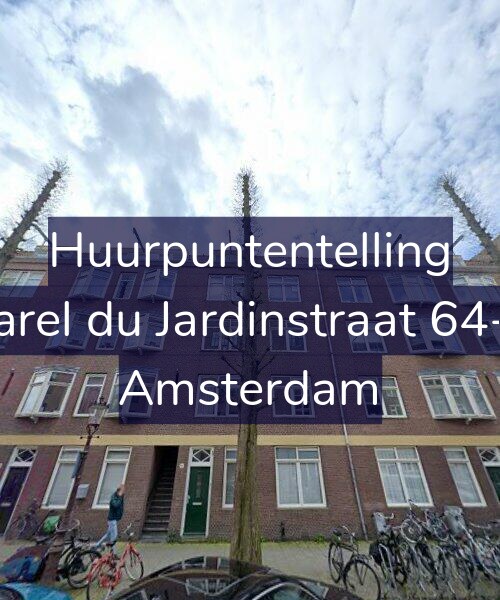 Foto gevel Huurpuntentelling voor Karel du Jardinstraat 64-3, Amsterdam