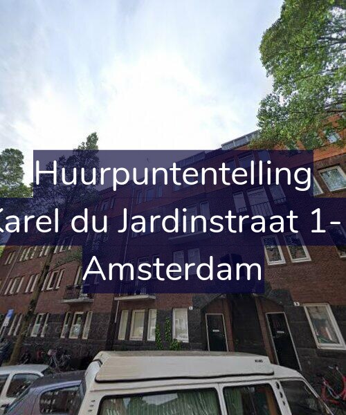 Foto gevel Huurpuntentelling voor Karel du Jardinstraat 1-1, Amsterdam