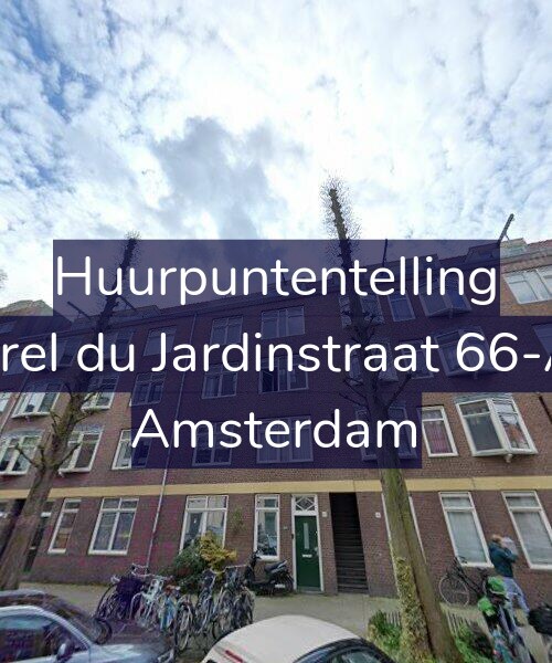 Foto gevel Huurpuntentelling voor Karel du Jardinstraat 66-A3, Amsterdam