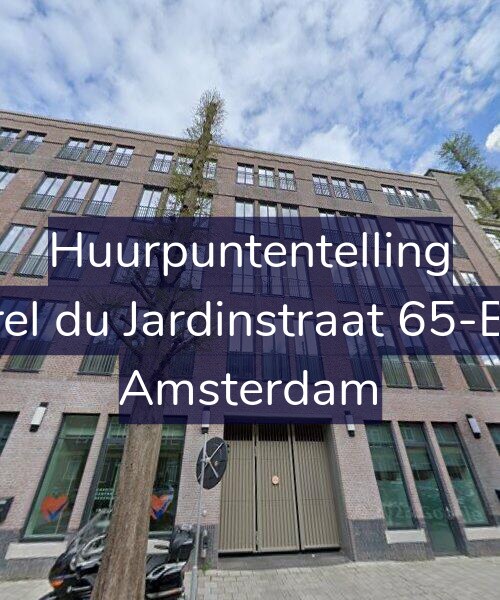 Foto gevel Huurpuntentelling voor Karel du Jardinstraat 65-B13, Amsterdam